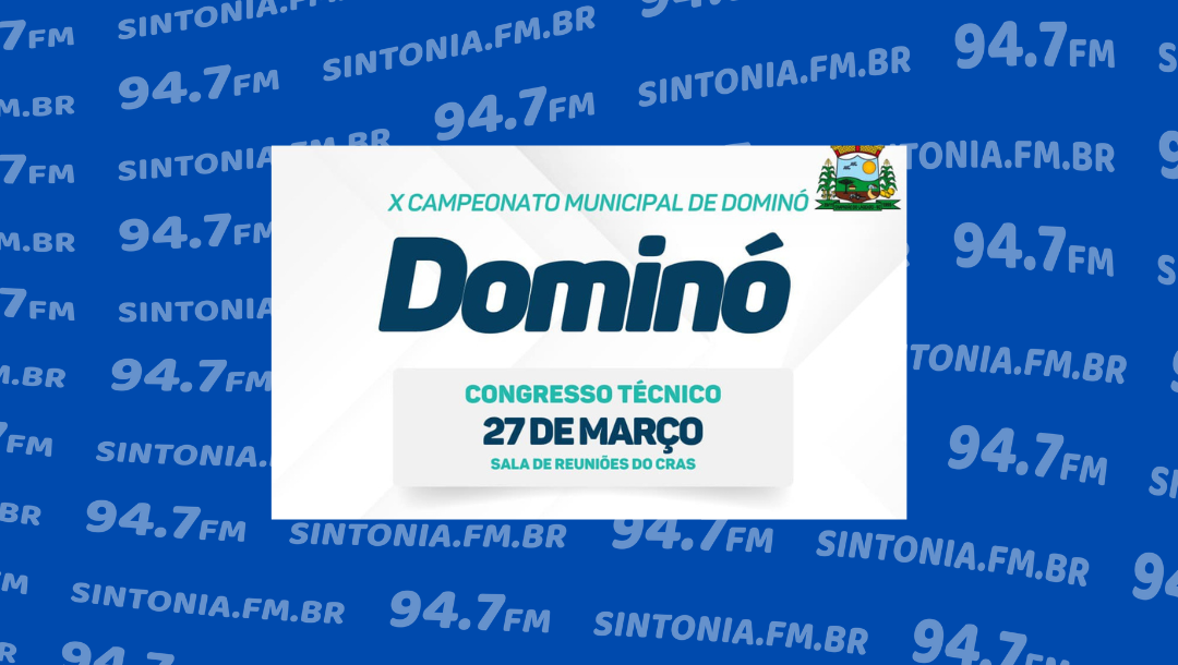 Administração de Chapadão do Lageado irá realizar o X Campeonato Municipal de Dominó 